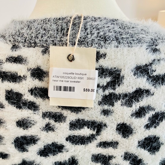 ANDTHEWHY Hear Me Roar Sweater - Picture 8 of 16